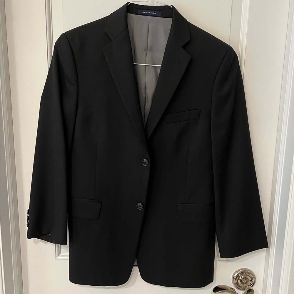 Joseph Abboud Boys 16R Black Sports Jacket